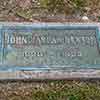 John Harlan Newton grave, Greenwood Memorial Park photo, April 2024