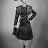 Gene Marshall modeling Little Black Dress