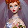 Franklin Mint I Love Lucy The Marriage License outfit and doll