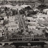 Disneyland aerial photo, 1957