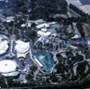 Disneyland aerial photo, August 1971