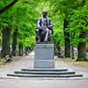 William Lloyd Garrison statue, Commonwealth Avenue, Boston, May 2008