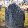 Old Graveyard 1863 in Bridgewater, Massachusetts, November 2017