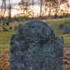 Old Graveyard 1863 in Bridgewater, Massachusetts, November 2017
