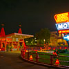 Cars Land at Disney California Adventure Cozy Cone Motel, October 2012