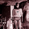 Adam West as Batman in the Batcave photo from Batman