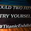Interactive display, Titanic The Exhibition, Los Angeles, December 2023
