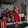 Singer Terri and Bill Elliott and his band at Central Plaza, August 27, 1965