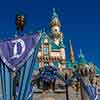 Disneyland Sleeping Beauty Castle at Christmas, November 2015