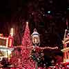 Disneyland Town Square at Christmas, December 2007