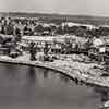 Rivers of America and Frontierland construction, 1955