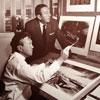 Herb Ryman and Walt Disney