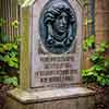 Walt Disney World Liberty Square Haunted Mansion Madame Leota tombstone, January 2010
