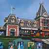 Disneyland Main Street Train Station October 1959