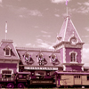 Disneyland Railroad Main Street Station, commercial slide