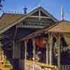 Disneyland Frontierland Station, August 1958