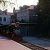 Disneyland Railroad Frontierland Station, November 1978