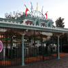 Disneyland entrance December 2011