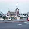 Disneyland entrance photo, December 1955