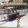 Disneyland entrance photo, May 1961
