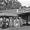 Disneyland entrance photo, 1961