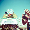 Disneyland entrance, August 1986