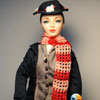 Gene Marshall wearing Robbert Tonner Mary Poppins Practically Perfect Accessory outfit