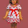 Danbury Mint Shirley Temple 33 inch Playpal vinyl doll