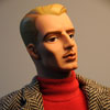 Photo of vinyl Trent Osborn doll wearing Star Wardrobe Separate Herringbone jacket