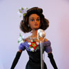 Violet Waters vinyl doll wearing Derby Eve outfit from 2003