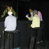 Behind the scenes Disneyland Haunted Mansion photos from the Ambiguous Confabulation collection, 2002