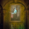 Disneyland Haunted Mansion Ballroom Dueling Portrait January 2013