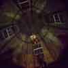Disneyland Haunted Mansion Elevator dead man hanging May 2015