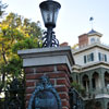 Disneyland Haunted Mansion exterior photo, January 2012
