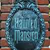 Disneyland Haunted Mansion exterior January 2012