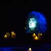 Madame Leota in the Haunted Mansion Seance Room at Disneyland February 2013