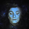 Madame Leota in the Haunted Mansion Seance Room, August 2008