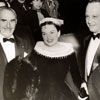 1954 A Star is Born premiere with Jack Warner, Judy Garland, and Sid Luft