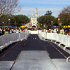Disneyland Main Street U.S.A. February 1982 construction