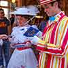 Disneyland Coke Corner with Mary Poppins and Bert, April 2007