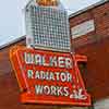Walker Radiator Works sign, Memphis, Tennessee, October 2009