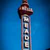 Belle Meade sign, Nashville, Tennessee, February 2017