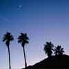 Palm Springs night sky, December 2008