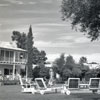 Colonial House Hotel in Palm Springs vintage postcard
