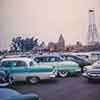Disneyland Parking Lot, July 1955