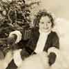Shirley Temple Christmas publicity photo, 1935