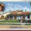 Shirley Temple Santa Monica home postcard