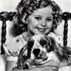 Shirley Temple and her dog Rowdy