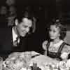 Boston Mayor Bill Tobin and Shirley Temple at the Fox Cafe de Paris, September 1938