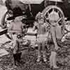 Eugene Butler, Shirley Temple, and Georgie Smith, The Pie Covered Wagon, 1932